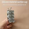 Подставка для душа в виде гусеницы, держатель на присосках из силикона для душа, универсальное бесследное подвижное фиксированное сиденье, аксессуары для ванной комнаты