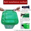 Trash Bins Accessories Fixing Wheelie Bin Lid Hinge Pins Plastic Hinge Pins Plastic Plug Link