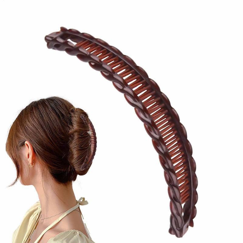 Заколки для волос Винтажные расчески Инструмент для густых вьющихся волос Аксессуары Заколка-рыбка Набор банановых заколок для женщин Инструменты для укладки волос