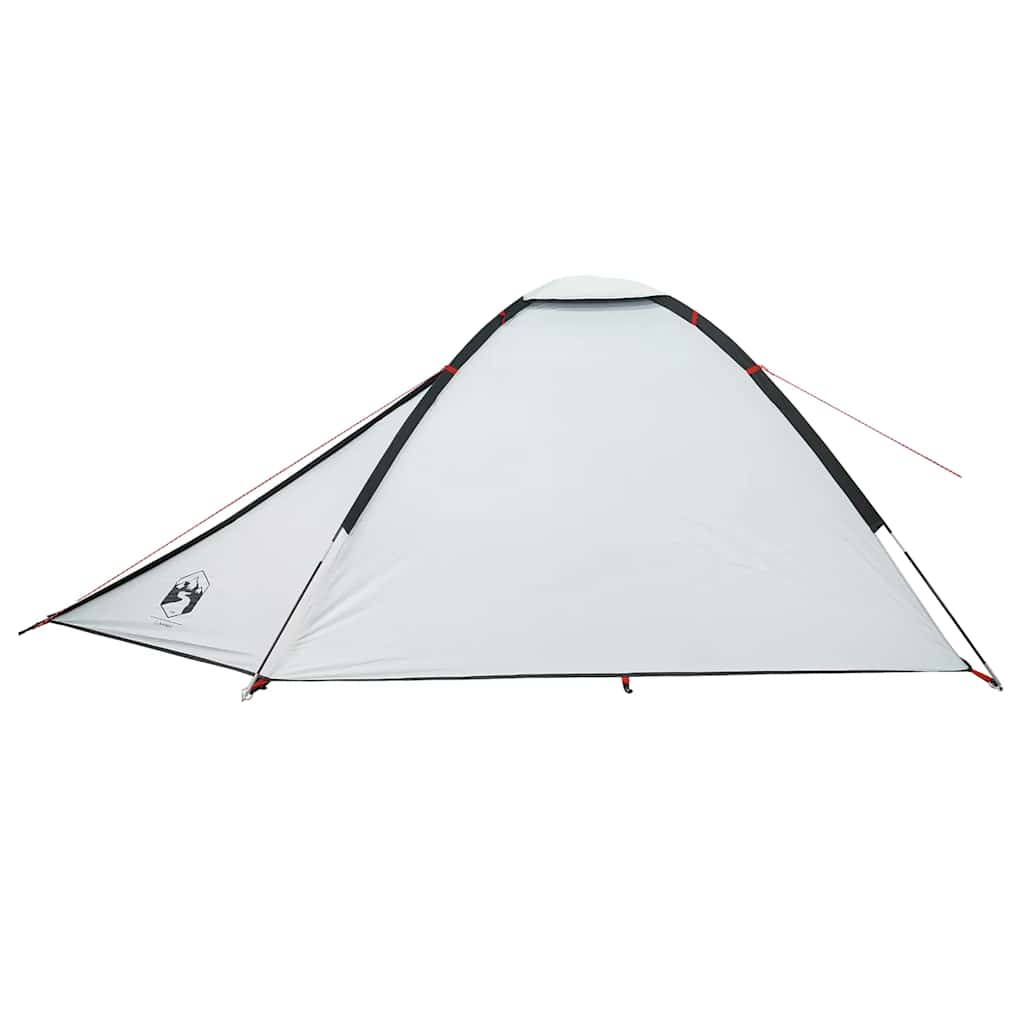 Dome Camping Tent for 4 Persons White & Dark Waterproof
