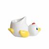 Chicken Shape Chicken Eggs Cup Ceramic Eggs Stands Creative Eggs Base  Breakfast
