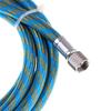 6' Braided Airbrush Air Hose Adapter W/ 2X 1/8'' Bsp Fitting Coupling Compressor