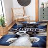 Warner (8) Customize your name rug, office chair cushion, home bedroom living room gift.