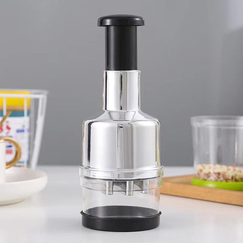 Manual Garlic Chopper Garlic Crusher Pressing Handheld Food Chopper Slicer Vegetable Cooking Crusher Gadgets Kitchen Accessories