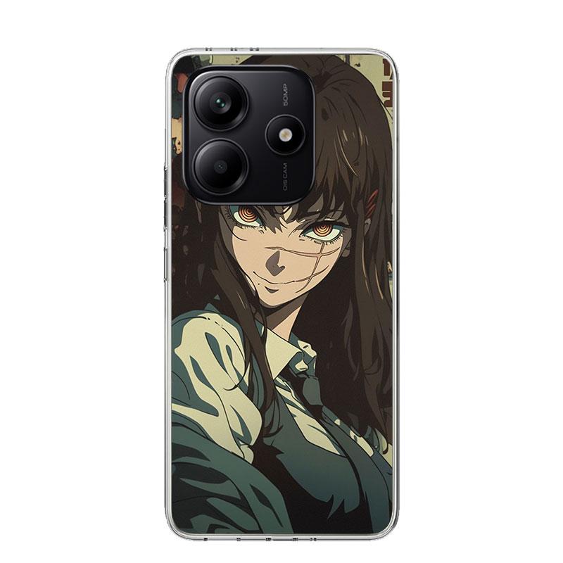 Чехол для телефона Chainsaw Man Yoru War Devil для Xiaomi Redmi Note 15 14 13 12S 12 Pro Plus 11S 11E 11 11T 10S 10 Арт Мягкий Рисунок