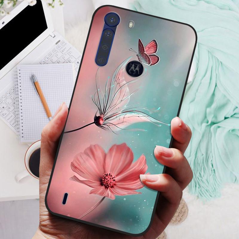 Чехол для Motorola One Fusion Черный бампер Мягкий силиконовый чехол Для Moto One Fusion Plus Чехлы для телефонов OneFusion Fusion+ Funda Shell