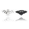 Dark Fashion Spider Web Heart Ring Shiny Rhinestone Halloween Opening Ring  Festival Style