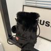Модная Плюшевая Сумка на Плечо Осень Зима Женская Сумка для Телефона Сумка на Плечо Искусственный Мех Мягкая Сумка Кроссбоди Большая Вместимость Сумки