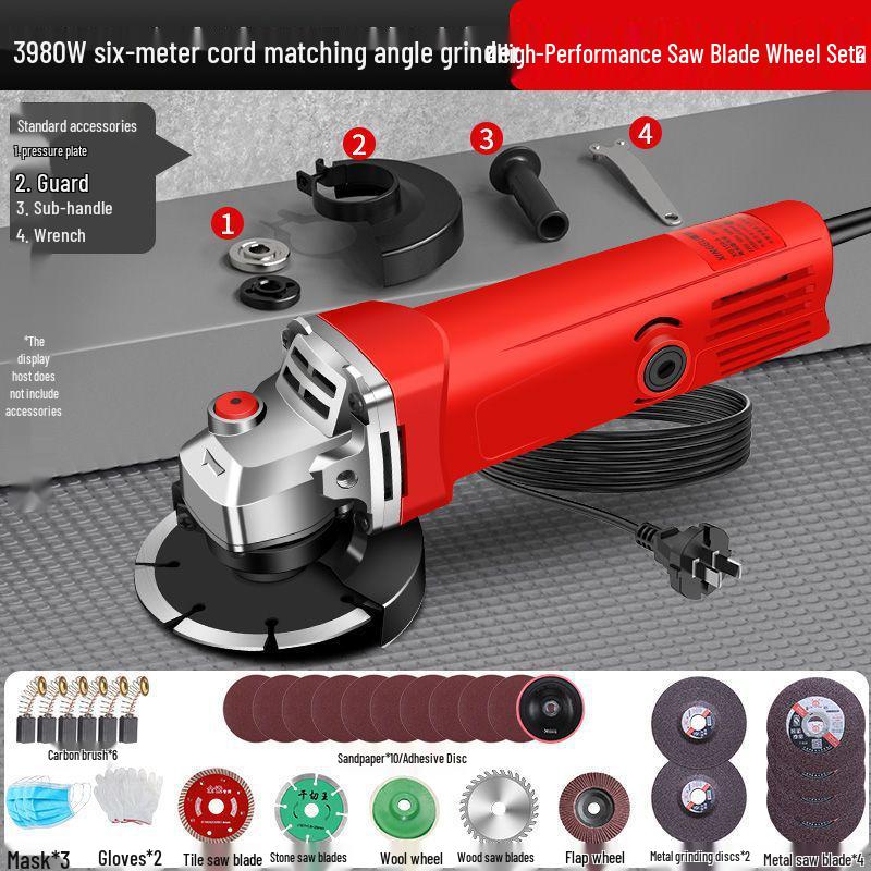 Многофункциональная угловая шлифмашина и полировальная машина для бытового использования