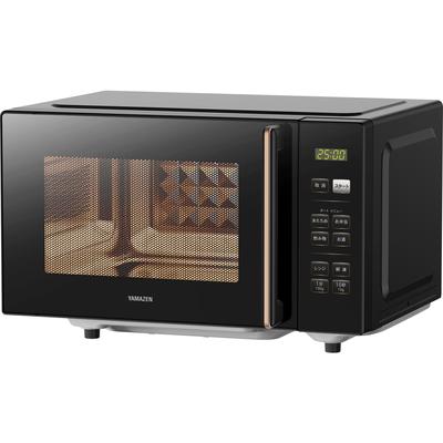 Микроволновая печь Single Living Living with Two Flat 4 Auto Menu Доступно Таймер Блокировка от детей Черный [Yamazen] Духовка, 18 л, Функция, Один, Люди, Hertz-Free,