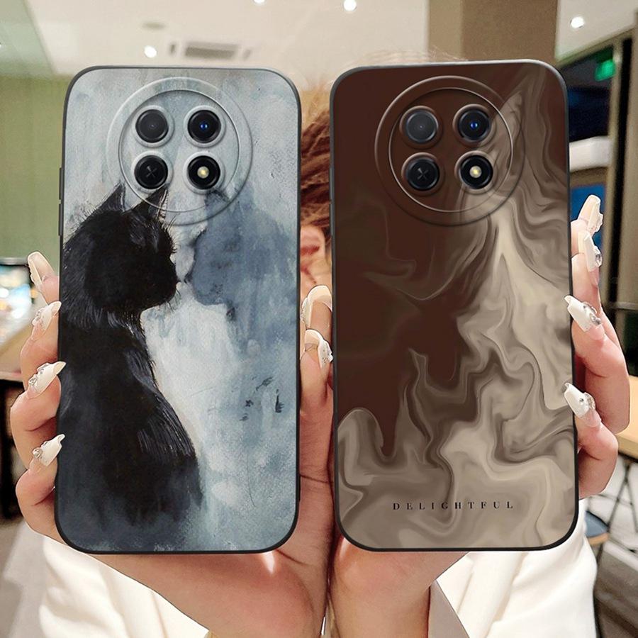 For Realme 12 12Plus 12X Case New flower Printed Proective Back Cover Soft Silicone Bumper for Realme12 12 X 12 Plus Couqe