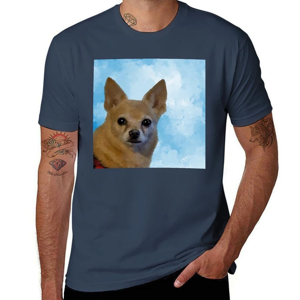 Lady The Chihuahuapomeranian Tshirt Plus Size Summer Casual Tshirt