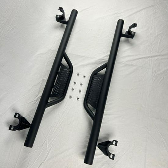 07-17 JK Wrangler Защита порогов Круглая силовая дуга Боковые ступени