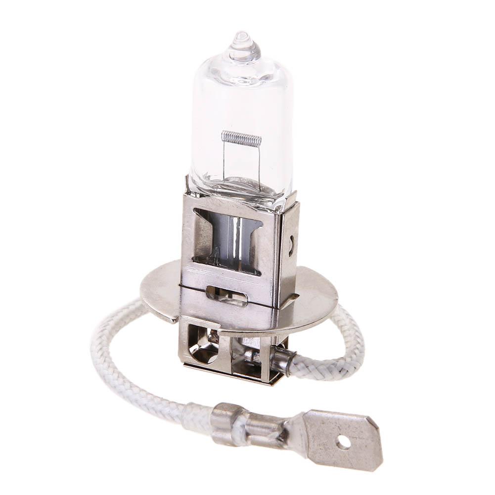 1 шт. Галогенная лампа H3 белая 100 Вт/55 Вт 24 В/12 В галогенная фара ксеноновая яркая кварцевая лампа стеклянная автомобильная противотуманная фара сменная лампа