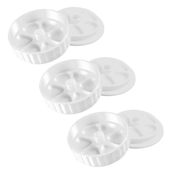 Mason Jar Palette Plum Blossom Shape Watercolor Paint Tray Portable DIY Doodle Mixing Dish for Kids Artists Beginner Painting Kit