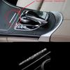 Автомобильный Стайлинг Подходит Для Mercedes Benz 2016-2017 E-класса W213/2015-2017 C-класса W205 Центральная консоль автомобиля Панель Декоративная Наклейка