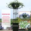 Garden Trellis Umbrella Tower Plant Trellis For Climbing Plants Trellis Support Diy Climbing Trellis Flower Pots Supports
