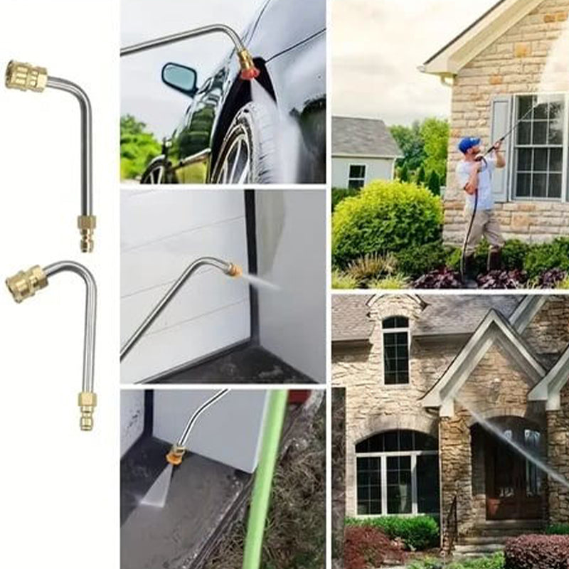 Телескопическая мойка высокого давления 4000 Psi, набор для мойки под давлением коммерческого класса для очистки желобов, крыш и стен