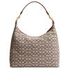 COACH Juliet Fabric Jacquard Handbag, Shoulder Bag Large Women's Cocoa Amber CY831-B4TA7