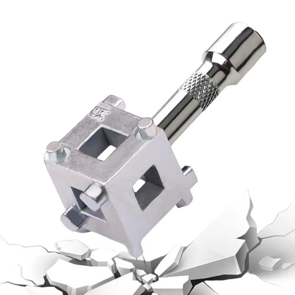 Разделитель тормозных колесных цилиндров Инструмент для регулировки пневматического насоса дискового тормоза Поршень суппорта заднего дискового тормоза автомобиля Инструмент с квадратом 3/8 дюйма-