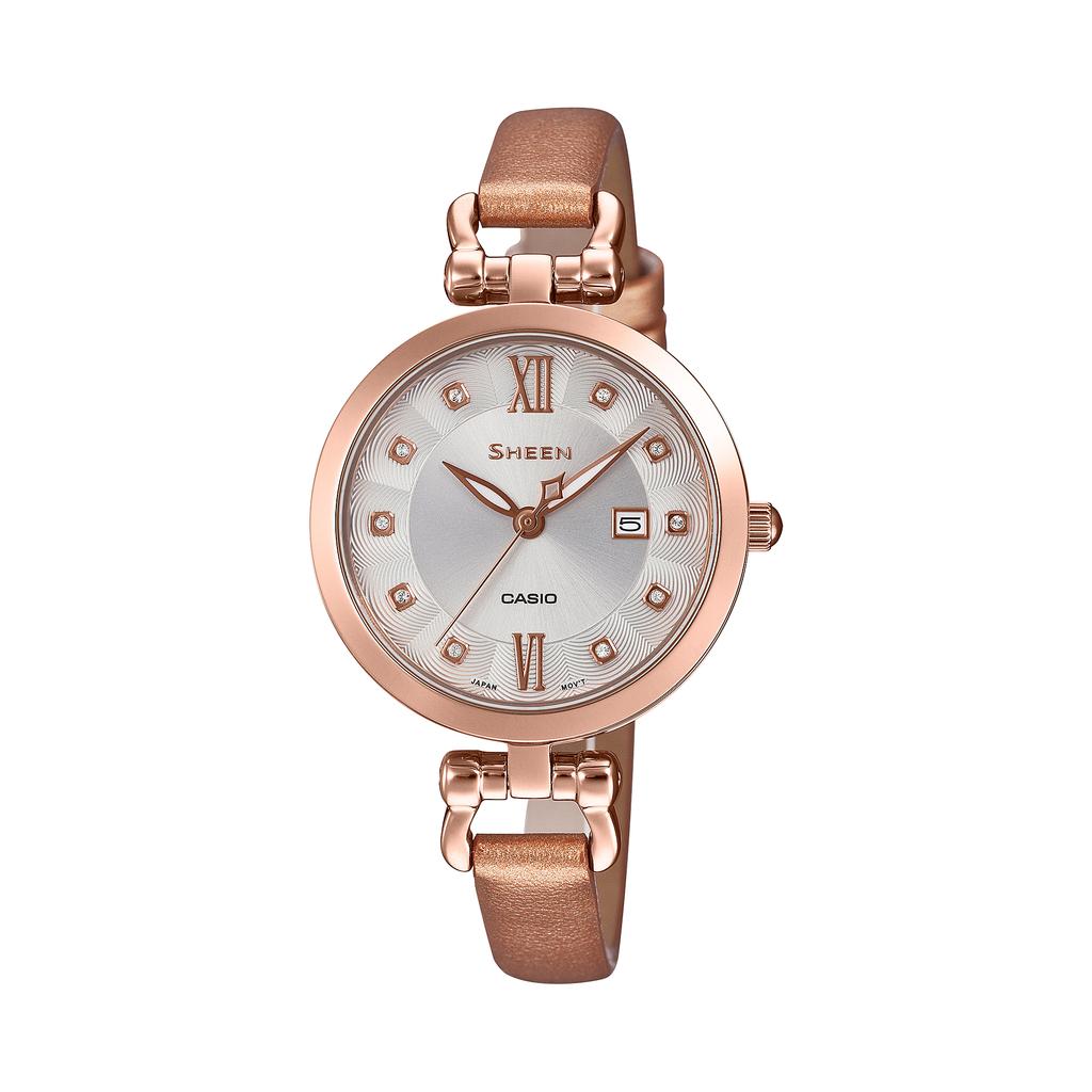 Casio Men's Analog Quartz Watch SHE-4536PGL-7B