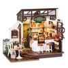 Tsukurundesu? DIY Miniature Dollhouse DG Series (Caf? Terrace 2) with Japanese Instructions
