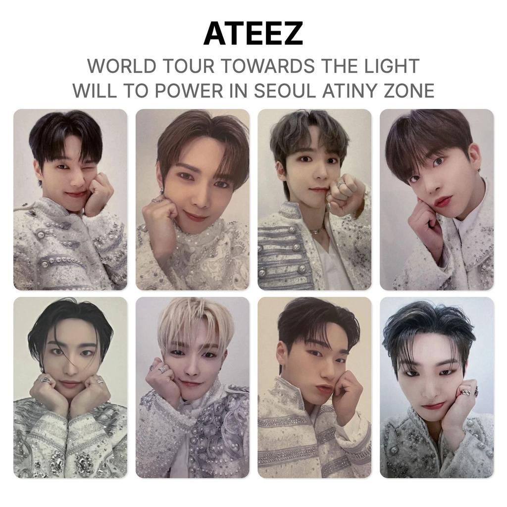 ATEEZ МИРОВОЙ ТУР К СВЕТУ : WILL TO POWER В СЕУЛЕ ATINY ZONE Официальная фотокарточка