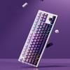 Xiaomi 2026 Лавандовый топ с принтом RGB-подсветкой, 135 клавиш, профиль OEM, просвечивающие, PBT Double Shot, для клавиатур с переключателями MX