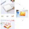 Silicone Flower Pot Base Mould Cup Mat Mould Crystal Epoxy DIY Mould