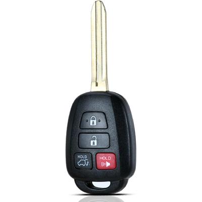 Ключ-брелок Бесключевой доступ Подходит для 2013-2018 Toyota RAV4 / 2014- Highlander / 2018- Sequoia Сменный ключ с дистанционным управлением 4 кнопки GQ4-52T 89070-0R100