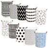 Large Laundry Basket Waterproof Dirty Clothes Toy Storage Basket Cotton Linen Cloth Portable Dirty Clothes Basket Room Organizer