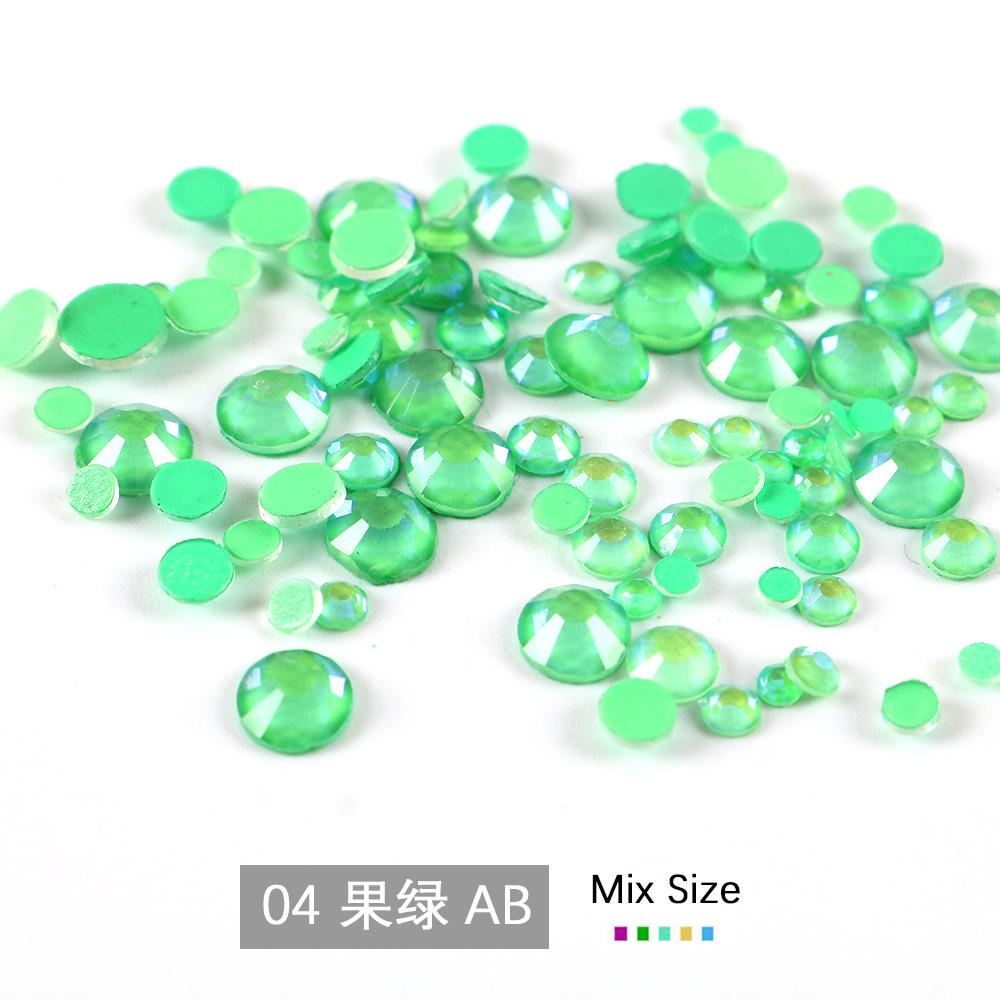 Смешанный мокко плоскодонный сверло неоновый флуоресцентный сверло DIY аксессуары для мобильных телефонов стеклянные хрустальные наклейки для ногтей сверло для дизайна ногтей