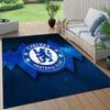 Chelsea Football Club2 Flannel Pattern Square Carpet,Area Rug,Carpet Rug for Living Room Bedroom Sofa Playroom Decor,Non-slip Floor Mat