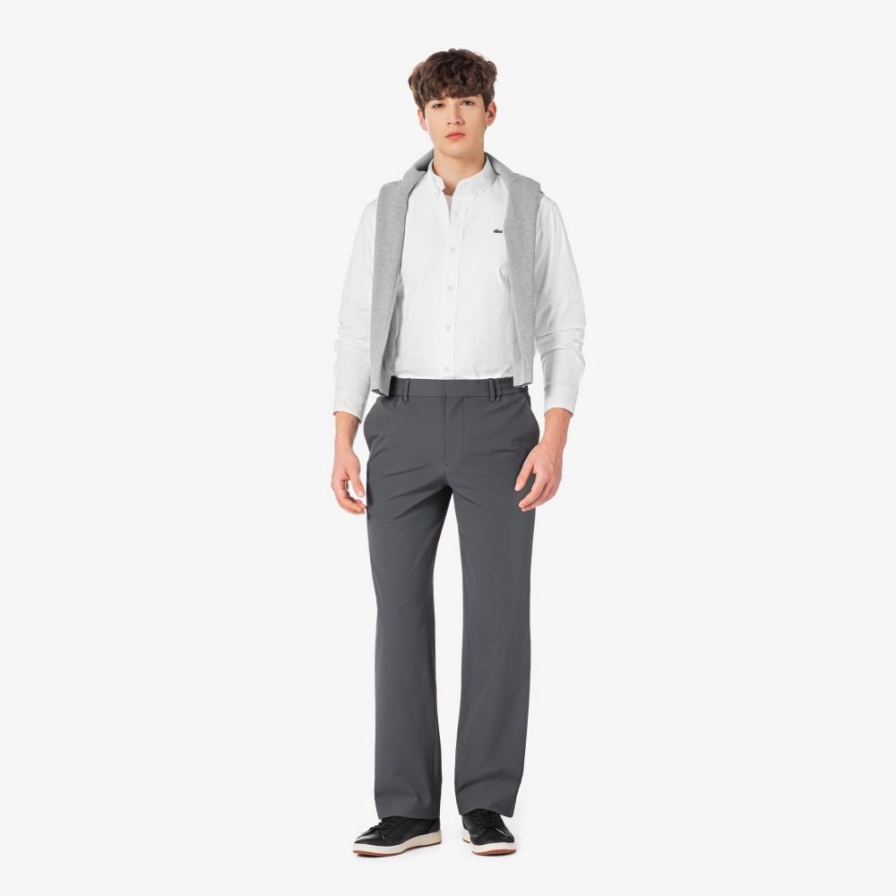 [lacoste] Men's Semi-Wide Easy Slacks HH633E-56GS5T
