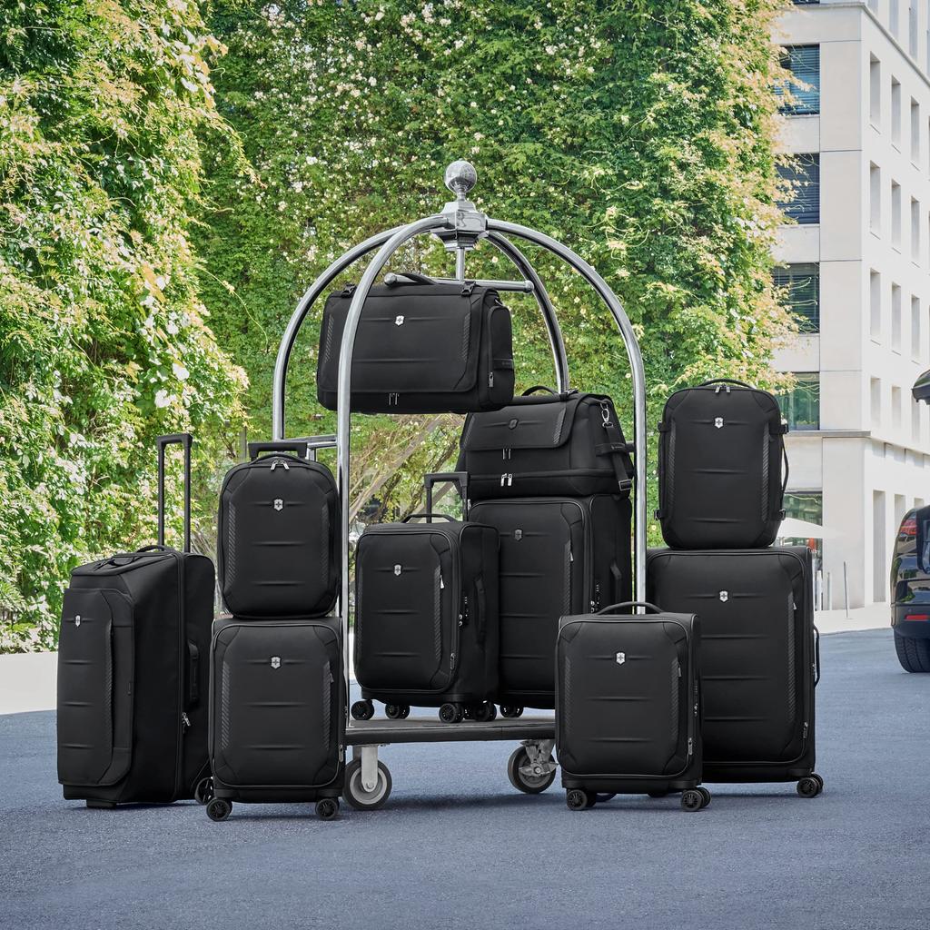 Crosslight City Backpack That Can Hold a Recycled PET Trolley Black 612422 [Victorinox] Daypack, 15.6-inch Laptop, Business, Men's, Commuting, School,