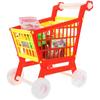 Play House Toy Puzzle Early Education Abs Child Supermarket Trolley Imitated Shopping Cart Plaything Small Compact Fake