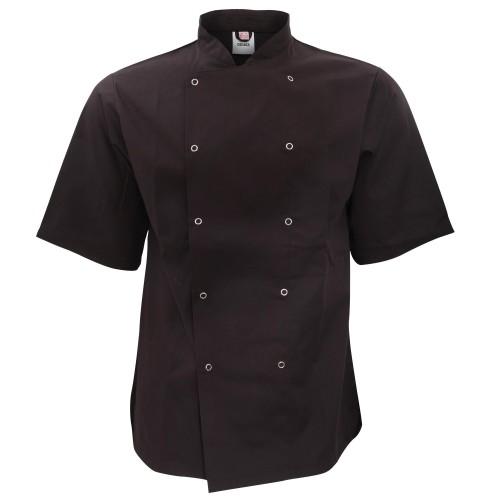 AFD Adults Unisex Short Sleeve Chefs Jacket