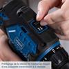 Perceuse visseuse percussion sans fil BC-CD60-X - brushless 60 Nm mandrin 13mm - SCHEPPACH 20V IXES - Batterie 2Ah + chargeur 2.4A