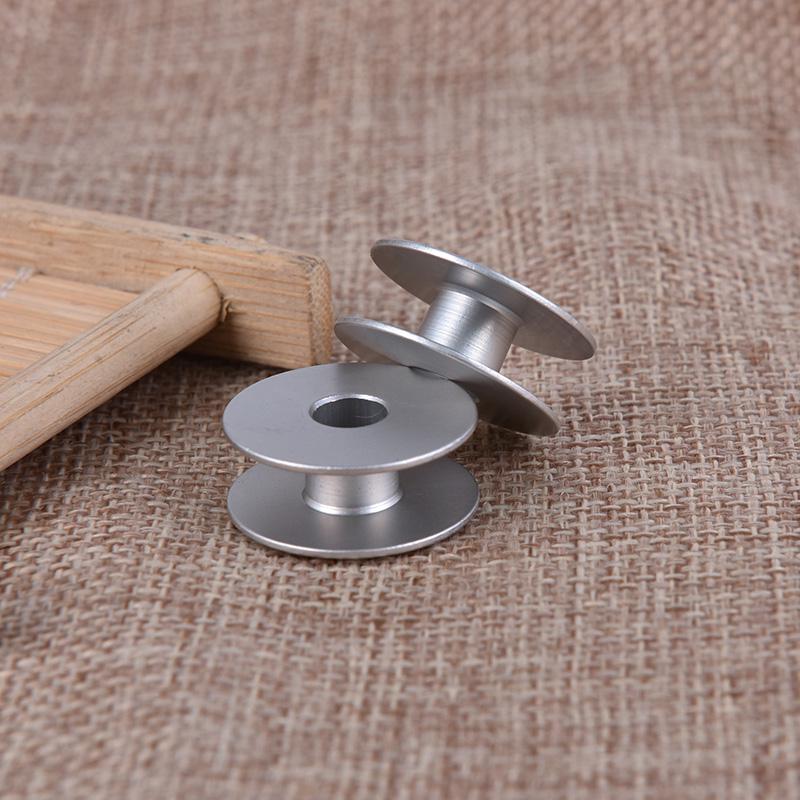 10 шт., шпулька для промышленной швейной машины, швейная машина челночного стежка, алюминиевая шпулька