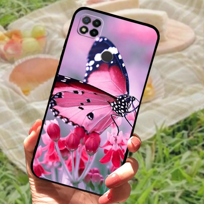 Для Redmi 9C NFC Чехол Модный Роскошный Силиконовый Задняя Крышка Телефона Для Xiaomi Redmi 9A 9C 9T Мягкие Ударопрочные Чехлы Fundas Бампер