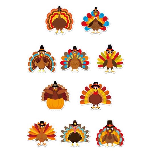 20 Pcs Thanksgiving Straw Easy Install Turkey Shaped Straw Insert Thanksgiving Drink Decorations for Fall Parties