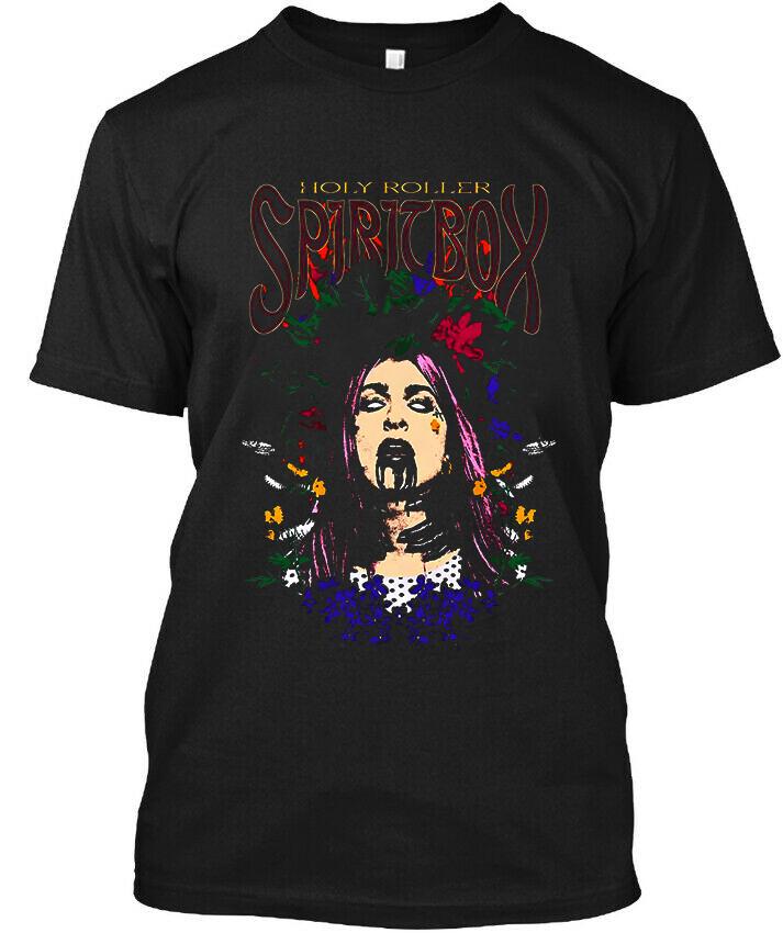 New Popular Spiritbox Holy Roller Canadian Music Retro Logo T-Shirt Size S-4XL