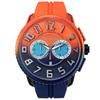 Gulliver De Color Dark Dial Aluminum Mineral Glass Quartz 51MM Watch TY146104 Orange [Tendence] Сине-оранжевый Мужские [Товар]