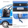 Volkswagen T-ROC SUV Simulation Diecast & Toy Vehicle Pull Back & Doors Open RMZ City 1:36 Alloy Car Model Gifts For Children