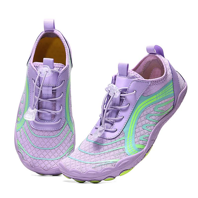 Outdoor Creek Shoes Wading Non-slip Beach Shoes Yoga Diving Shoes Swimming Cycling Fitness Men's and Women's Five-finger Shoes