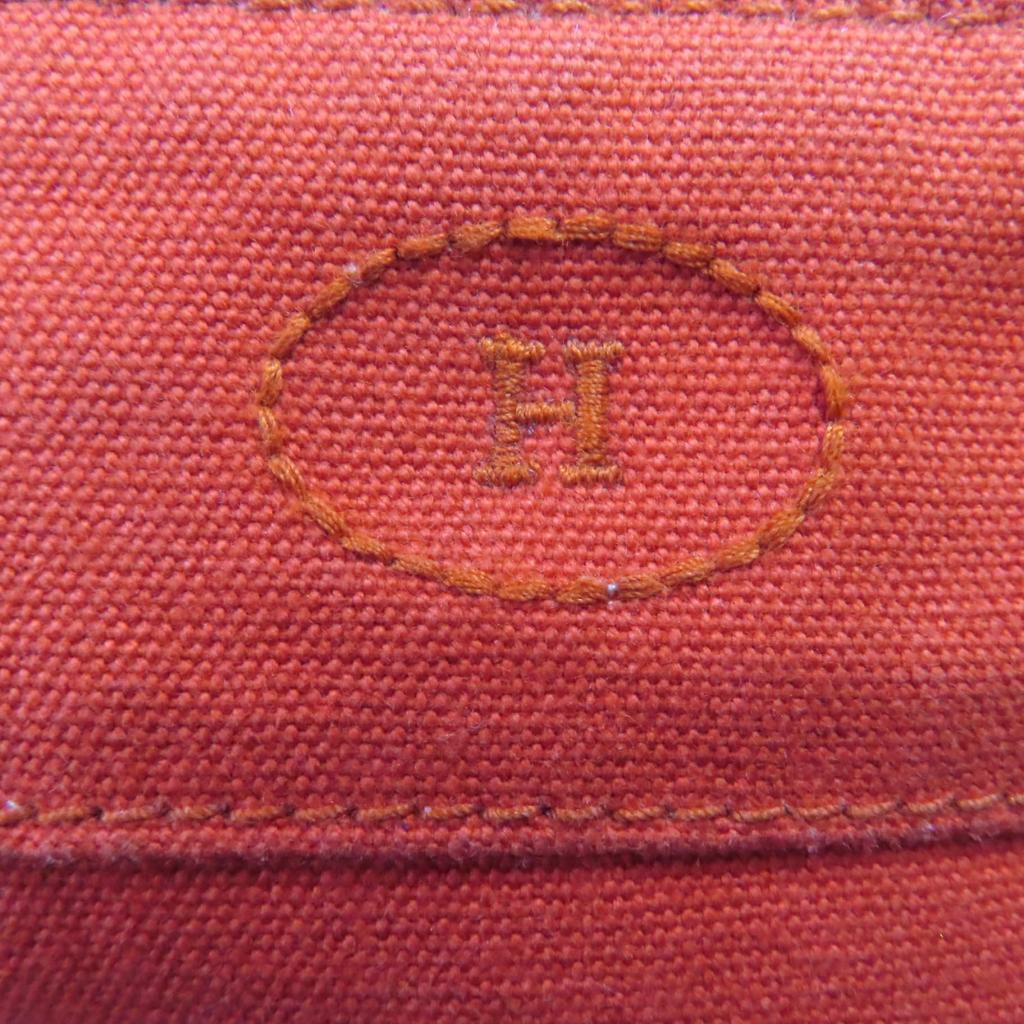 Отличный чехол HERMES Bored porch PM Оранжевый хлопок Женский Б/У