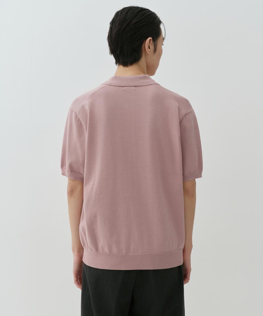 MUSINSA STANDARD Washable Supima Cotton Knitted Polo Shirt [Desert Pink]