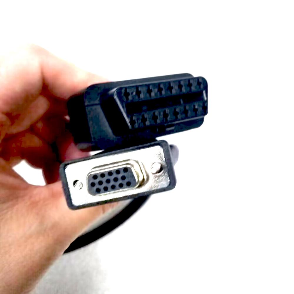 OBD2 15PIN to 16pin for Launch X431 OBD Cable Adapter Conversion Auto Diag Main Cable Car Tools 15 PIN 16-pin