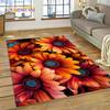 3D Dream Sun Flowers Скандинавский ковер с ромашками для спальни, гостиной, дома, украшение для дивана, детский игровой большой коврик для пола