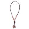 Ancient Ceramic Beads Sweater Chain Tassel Pendant Long Necklace Jewelry Gift